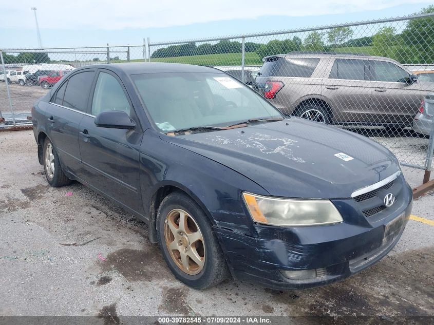 2006 Hyundai Sonata Gls VIN: 5NPEU46C66H072206 Lot: 39782545