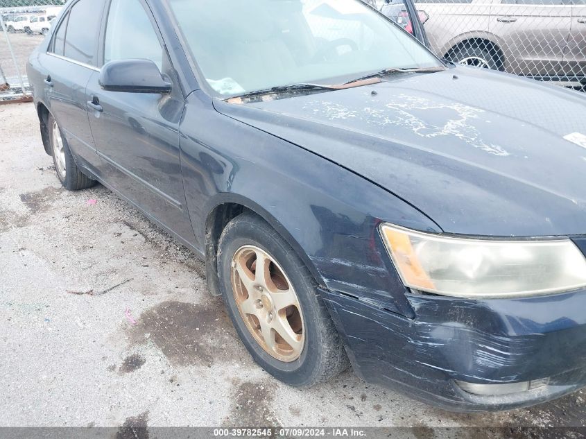 5NPEU46C66H072206 2006 Hyundai Sonata Gls