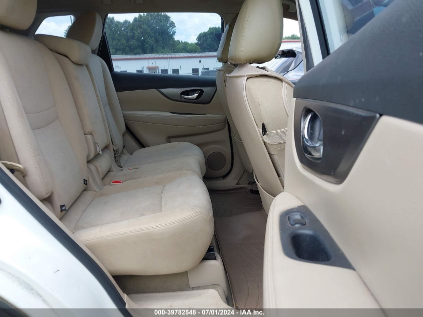 2015 Nissan Rogue S VIN: KNMAT2MT8FP588631 Lot: 39782548