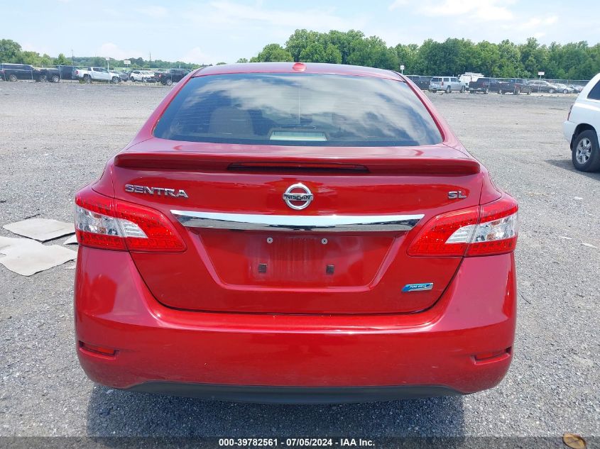 2013 Nissan Sentra Sl VIN: 3N1AB7AP4DL767705 Lot: 39782561