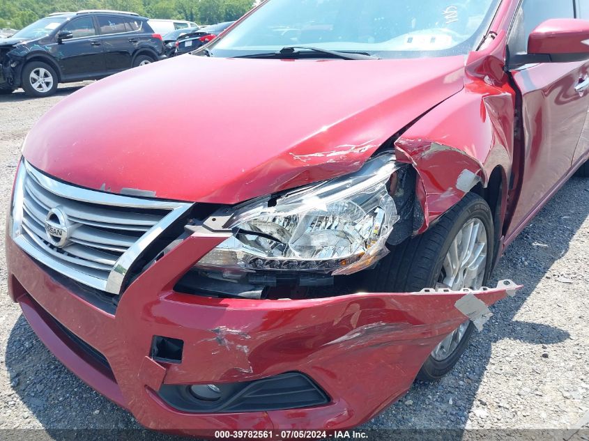 2013 Nissan Sentra Sl VIN: 3N1AB7AP4DL767705 Lot: 39782561