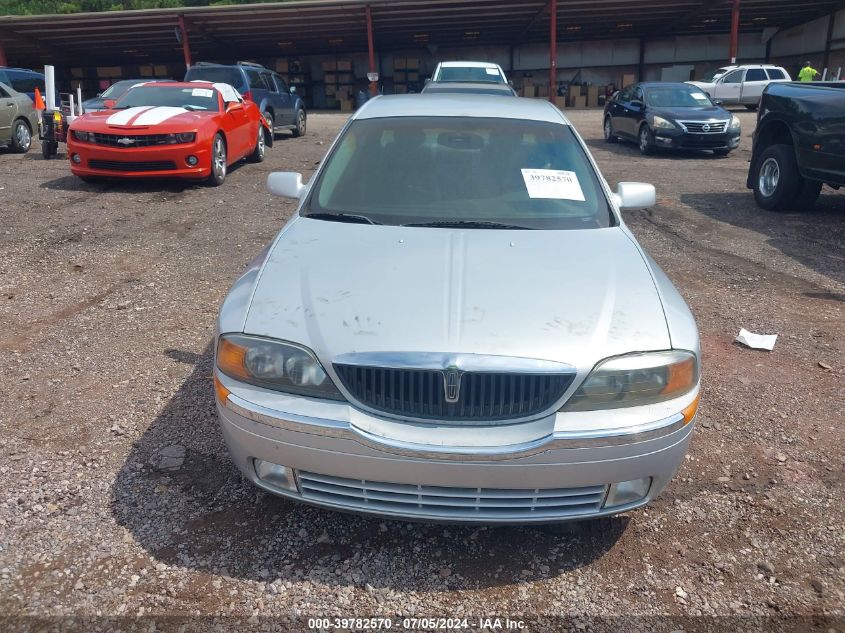 2000 Lincoln Ls V8 Auto VIN: 1LNHM87A4YY834950 Lot: 39782570