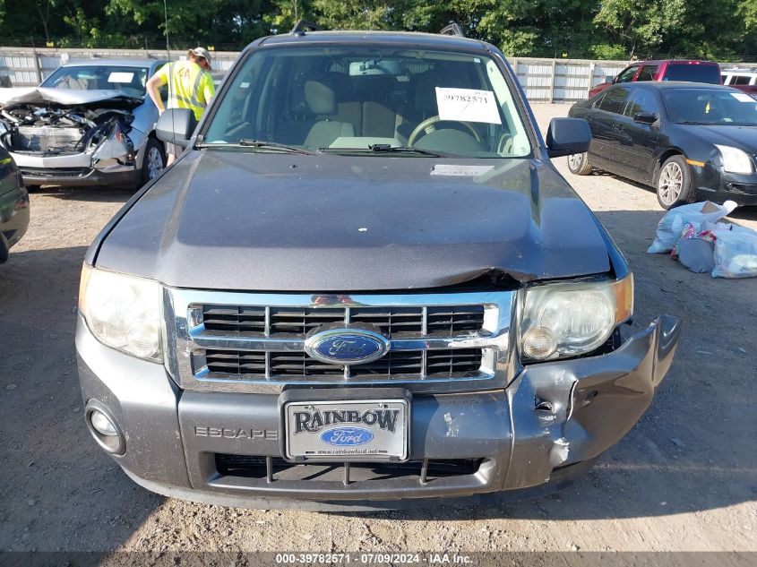 2010 Ford Escape Xlt VIN: 1FMCU9D77AKA29901 Lot: 39782571