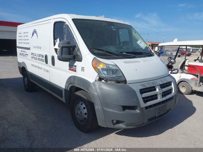 2014 Ram Promaster 1500 Low Roof VIN: 3C6TRVAG7EE108455 Lot: 39782585