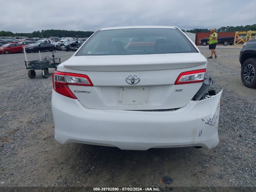 2012 Toyota Camry Se VIN: 4T1BF1FK9CU613474 Lot: 39782590