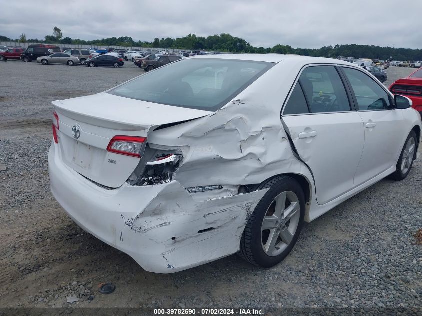 2012 Toyota Camry Se VIN: 4T1BF1FK9CU613474 Lot: 39782590