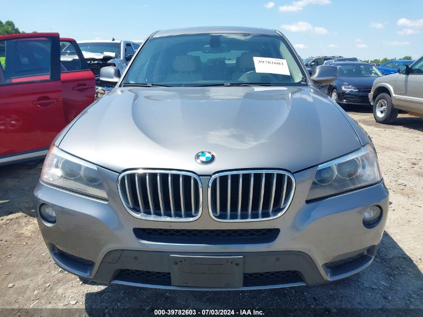 2011 BMW X3 xDrive28I VIN: 5UXWX5C5XBL711490 Lot: 39782603