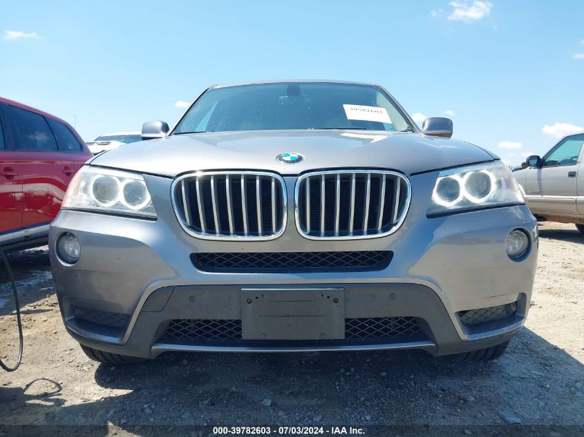 2011 BMW X3 xDrive28I VIN: 5UXWX5C5XBL711490 Lot: 39782603