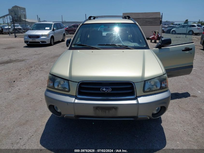 2003 Subaru Forester Xs VIN: JF1SG65623G708790 Lot: 39782628