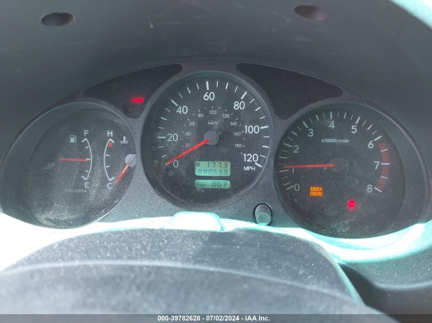 2003 Subaru Forester Xs VIN: JF1SG65623G708790 Lot: 39782628