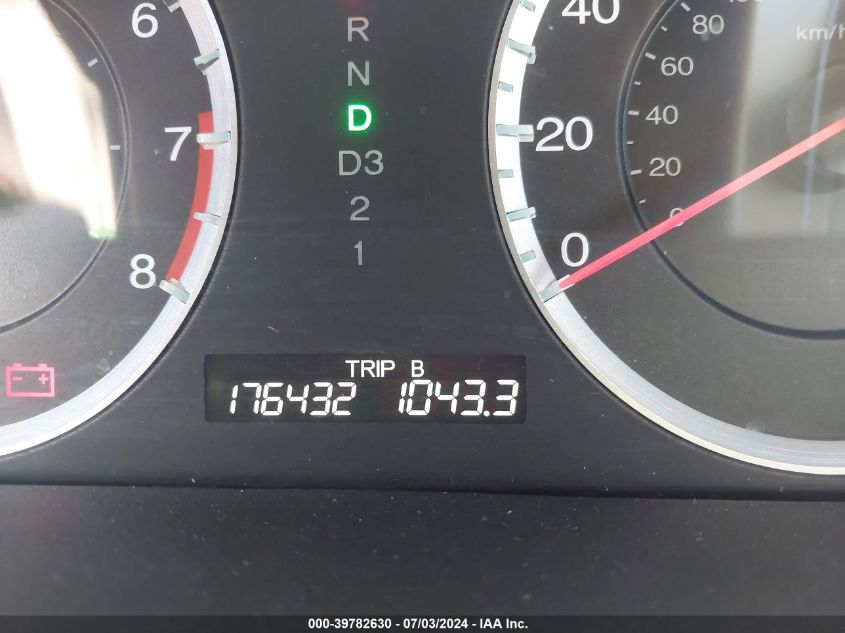 2009 Honda Accord 2.4 Lx-P VIN: 1HGCP26499A102355 Lot: 39782630