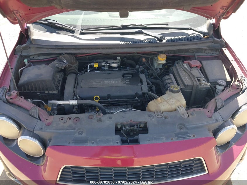 2014 Chevrolet Sonic Lt Auto VIN: 1G1JC6SH7E4114197 Lot: 39782636