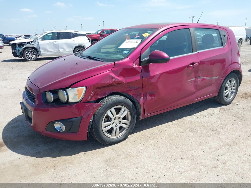 2014 Chevrolet Sonic Lt Auto VIN: 1G1JC6SH7E4114197 Lot: 39782636