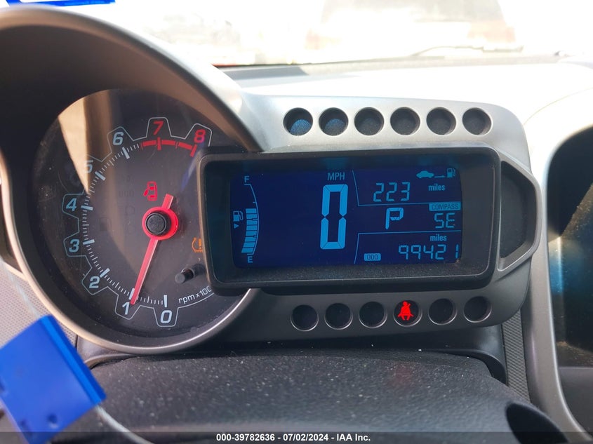 2014 Chevrolet Sonic Lt Auto VIN: 1G1JC6SH7E4114197 Lot: 39782636