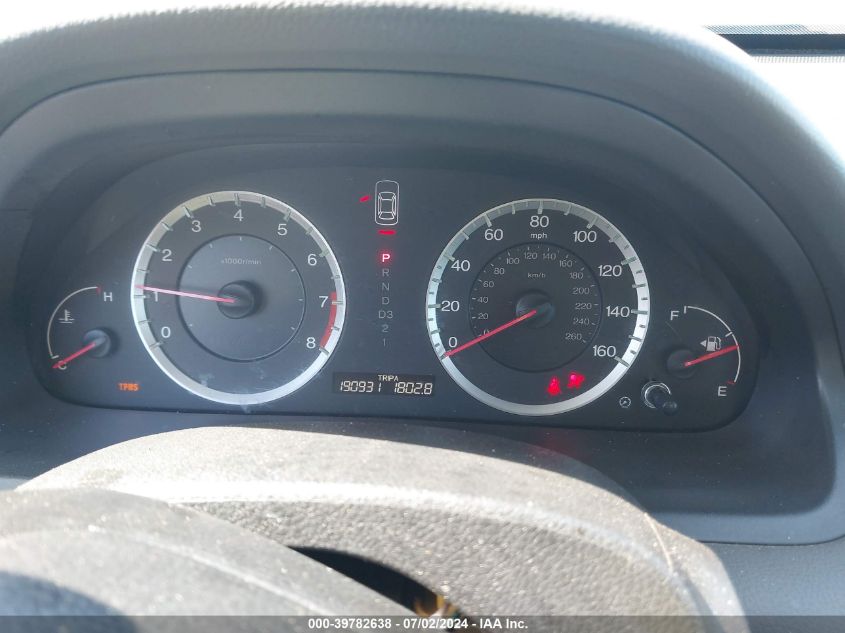 2009 Honda Accord 2.4 Lx VIN: 1HGCP26319A171953 Lot: 39782638