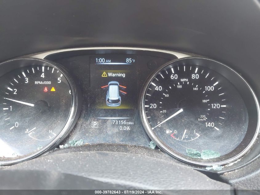 2016 Nissan Rogue Sv VIN: 5N1AT2MV4GC894313 Lot: 39782643