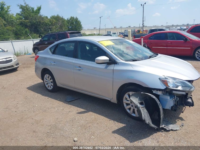 2017 Nissan Sentra Sv VIN: 3N1AB7AP4HY270338 Lot: 39782652