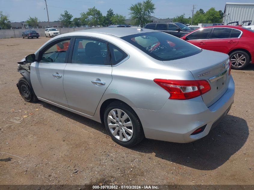 2017 Nissan Sentra Sv VIN: 3N1AB7AP4HY270338 Lot: 39782652