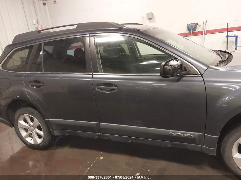 2014 Subaru Outback 2.5I Premium VIN: 4S4BRBCC3E3261706 Lot: 39782651