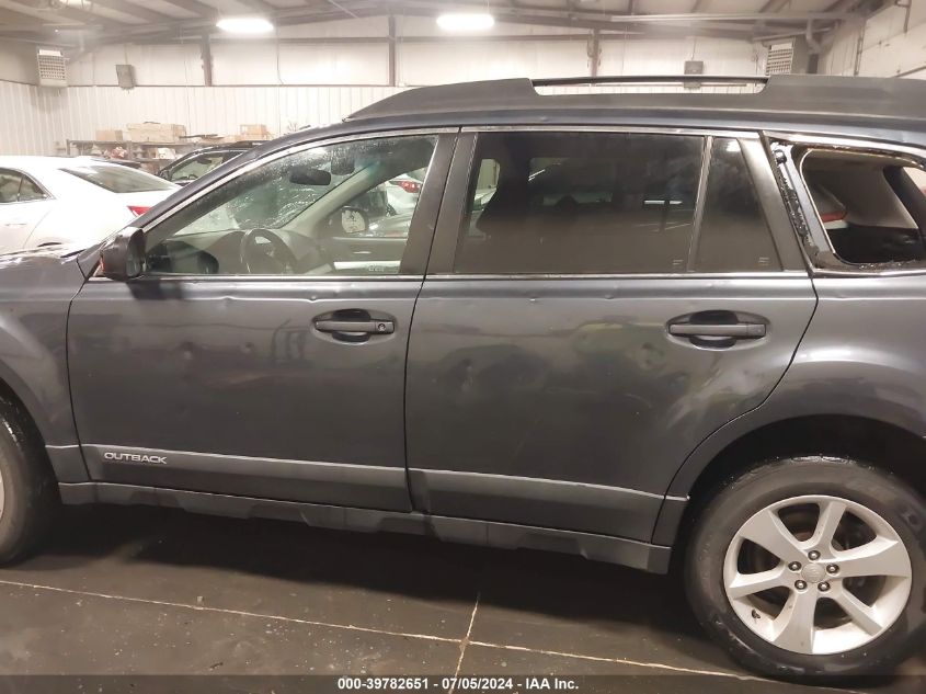 2014 Subaru Outback 2.5I Premium VIN: 4S4BRBCC3E3261706 Lot: 39782651
