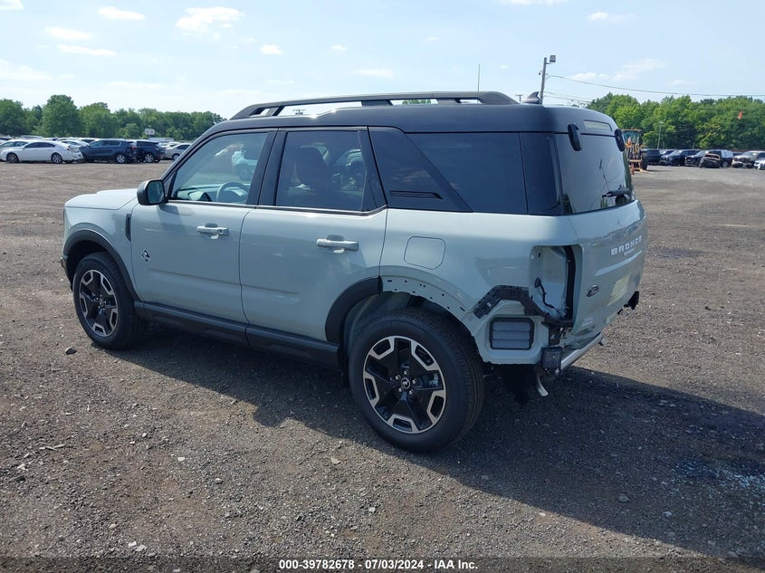 2024 Ford Bronco Sport Outer Banks VIN: 3FMCR9C67RRE78223 Lot: 39782678