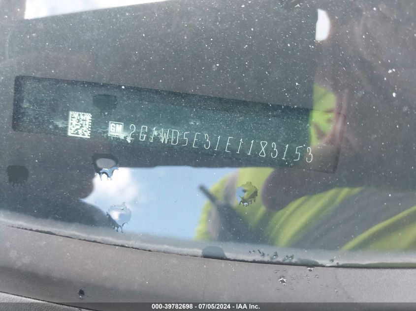 2014 Chevrolet Impala Limited Police VIN: 2G1WD5E31E1183153 Lot: 39782698