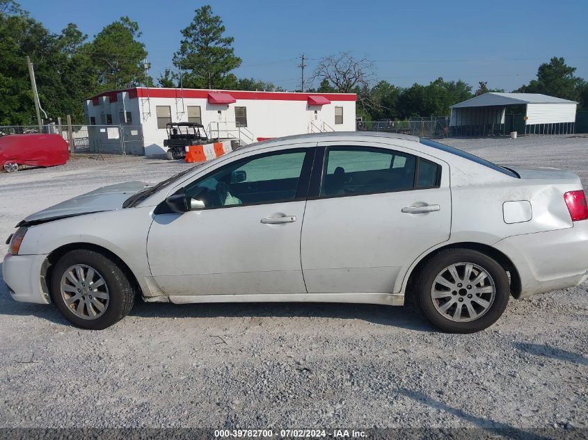 2012 Mitsubishi Galant Fe VIN: 4A32B2FF4CE010352 Lot: 39782700