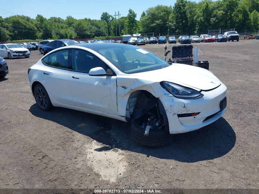 2021 TESLA MODEL 3 STANDARD RANGE PLUS REAR-WHEEL DRIVE - 5YJ3E1EA5MF085107