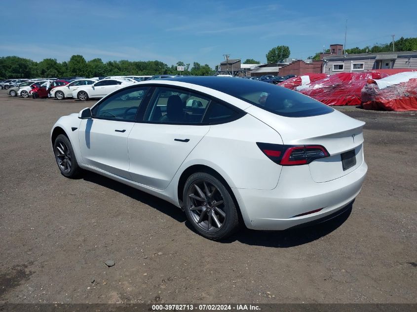 VIN 5YJ3E1EA5MF085107 2021 Tesla Model 3, Standard... no.3