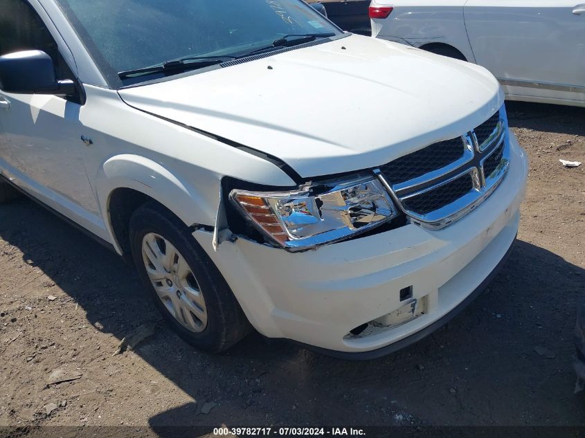 2016 Dodge Journey Se VIN: 3C4PDCABXGT132345 Lot: 39782717