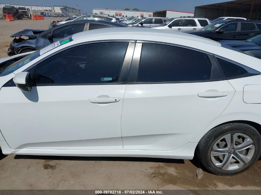 2018 Honda Civic Lx VIN: 2HGFC2F50JH591820 Lot: 39782718