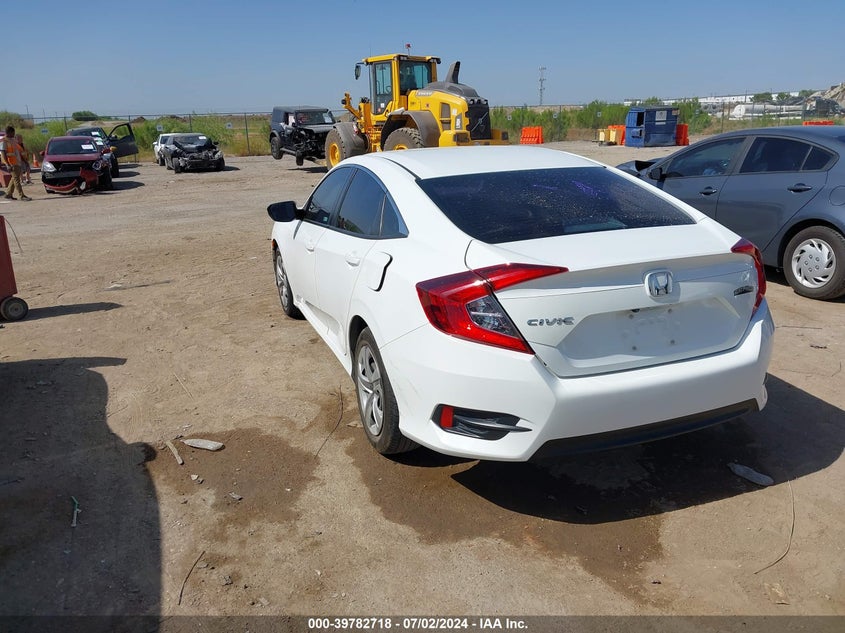 VIN 2HGFC2F50JH591820 2018 HONDA CIVIC LX