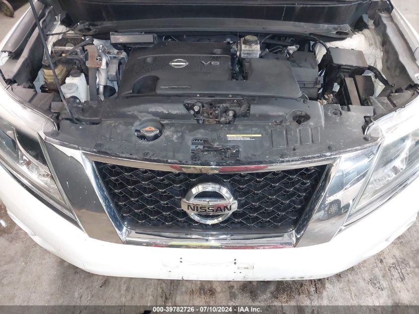 2016 Nissan Pathfinder Platinum/S/Sl/Sv VIN: 5N1AR2MM4GC635312 Lot: 39782726