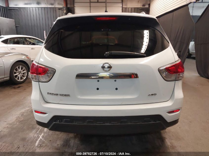 2016 Nissan Pathfinder Platinum/S/Sl/Sv VIN: 5N1AR2MM4GC635312 Lot: 39782726