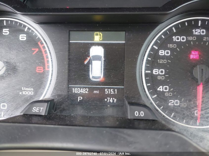 2011 Audi A4 2.0T Premium VIN: WAUWFAFL8BA021902 Lot: 39782740