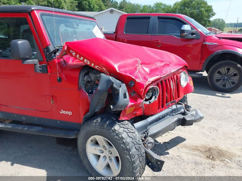 2004 Jeep Wrangler Rubicon VIN: 1J4FA69S54P792913 Lot: 39782742