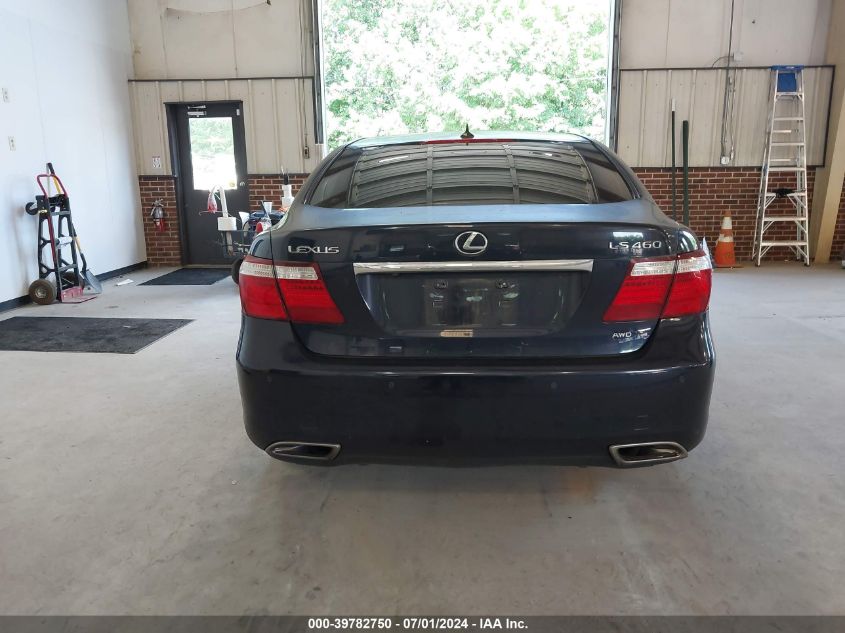 2009 Lexus Ls 460 VIN: JTHCL46F695000736 Lot: 39782750