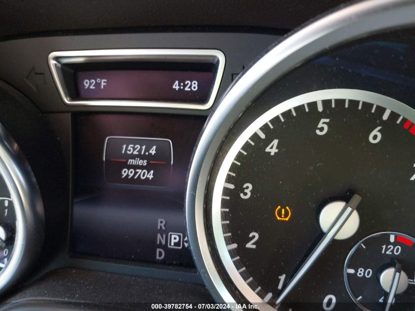 2014 Mercedes-Benz Ml 350 4Matic VIN: 4JGDA5HB0EA292182 Lot: 39782754