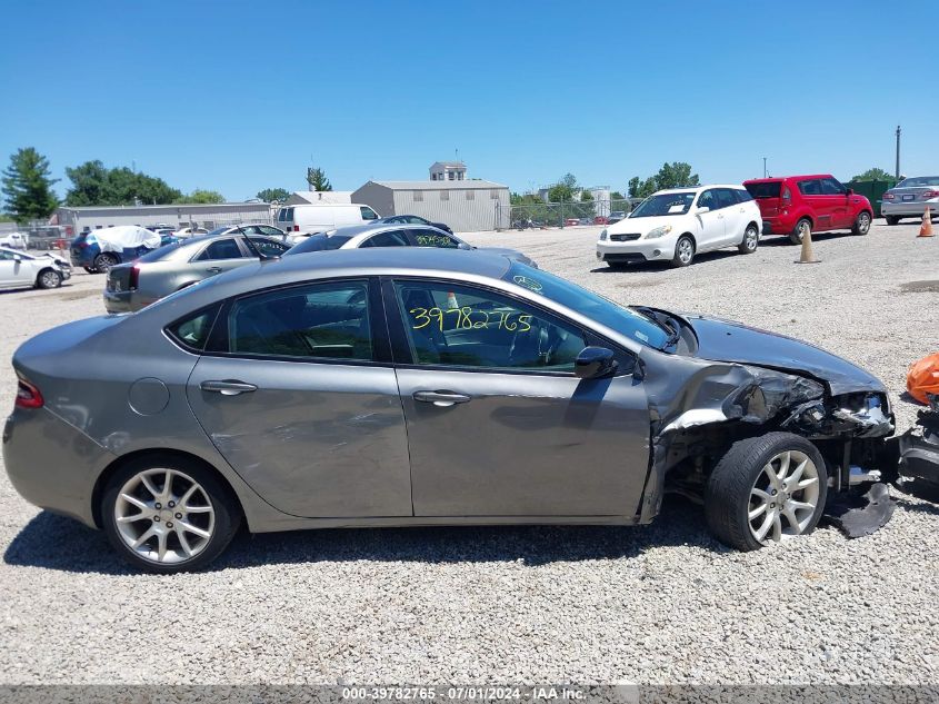 2013 Dodge Dart Sxt/Rallye VIN: 1C3CDFBA2DD708084 Lot: 39782765