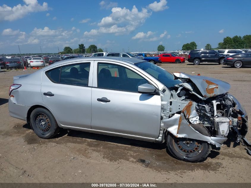 2017 Nissan Versa 1.6 S+ VIN: 3N1CN7AP0HL830160 Lot: 39782805