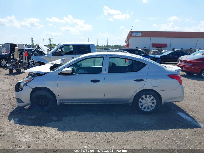 2017 Nissan Versa 1.6 S+ VIN: 3N1CN7AP0HL830160 Lot: 39782805