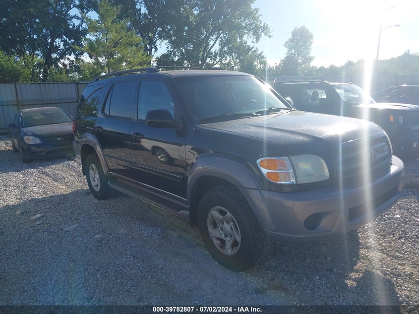 2002 Toyota Sequoia Sr5 V8 VIN: 5TDBT44A32S070215 Lot: 39782807