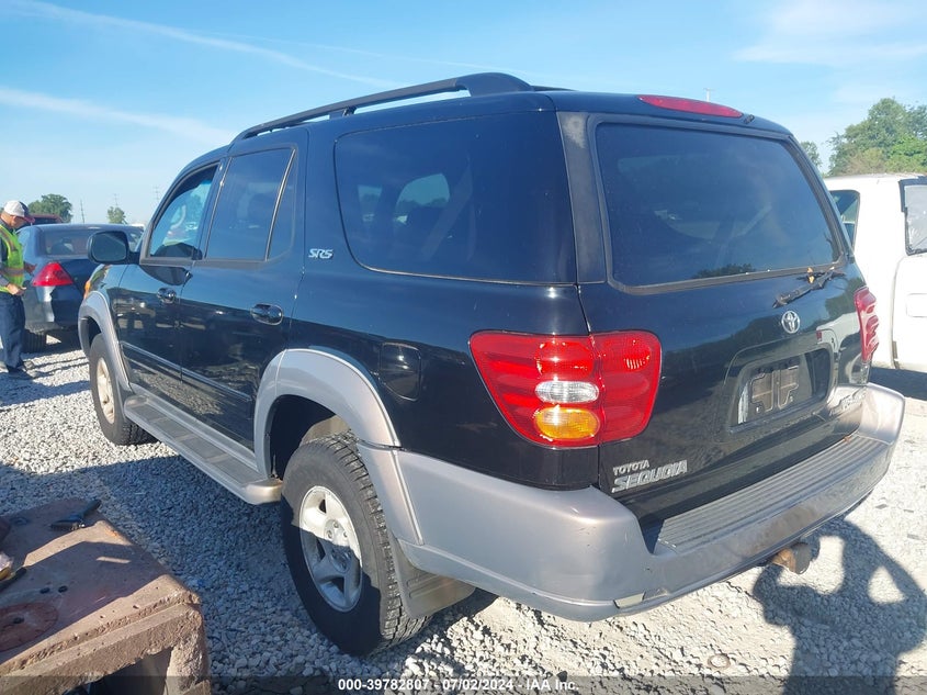2002 Toyota Sequoia Sr5 V8 VIN: 5TDBT44A32S070215 Lot: 39782807