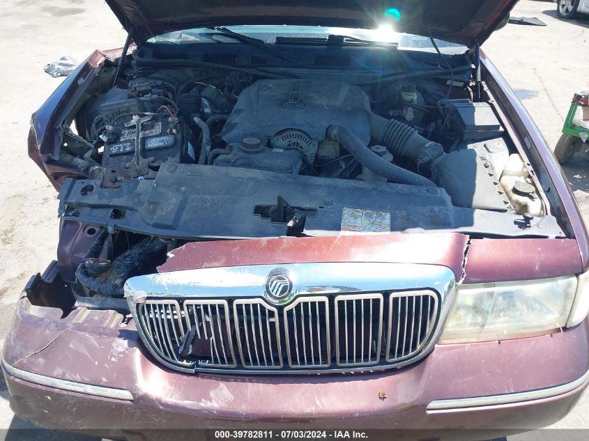 2001 Mercury Grand Marquis Gs VIN: 2MEFM74W31X623622 Lot: 39782811