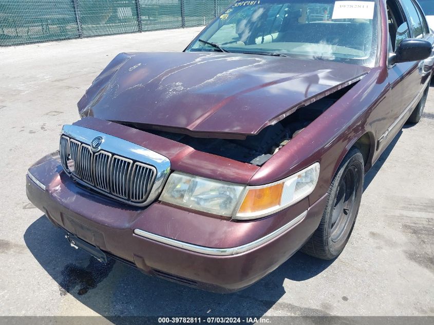 2001 Mercury Grand Marquis Gs VIN: 2MEFM74W31X623622 Lot: 39782811