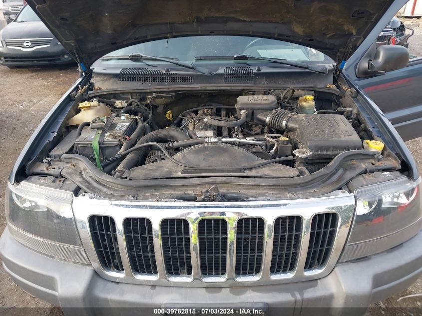 2002 Jeep Grand Cherokee Laredo VIN: 1J4GW48S52C263932 Lot: 39782815