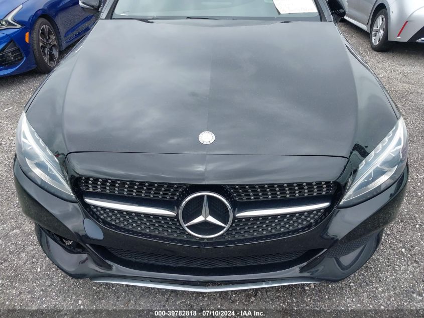 2017 Mercedes-Benz C 300 4Matic VIN: WDDWJ4KB9HF423753 Lot: 39782818