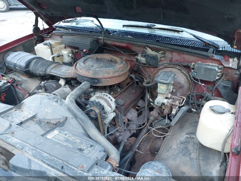 1992 Chevrolet Gmt-400 K1500 VIN: 1GCEK14K5NE177834 Lot: 39782821