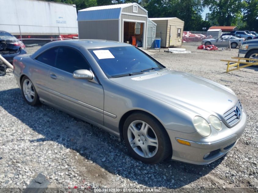 2004 Mercedes-Benz Cl 500 VIN: WDBPJ75JX4A042468 Lot: 39782830