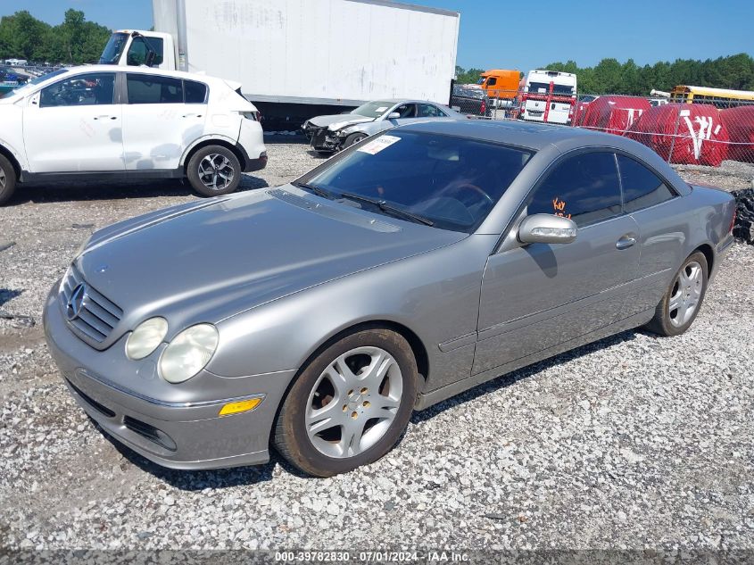 2004 Mercedes-Benz Cl 500 VIN: WDBPJ75JX4A042468 Lot: 39782830